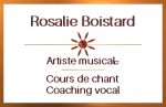 ROSALIE BOISTARD – Cours de chant et coaching vocal